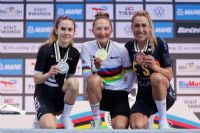 Cyclisme : la Sherbrookoise Magdeleine Vallières-Mill sacrée championne du monde